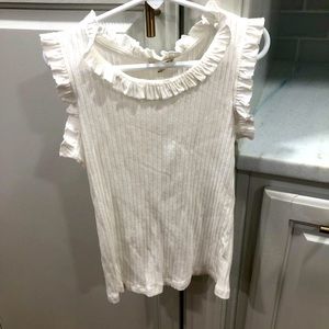 Hayden Girls ruffle tank